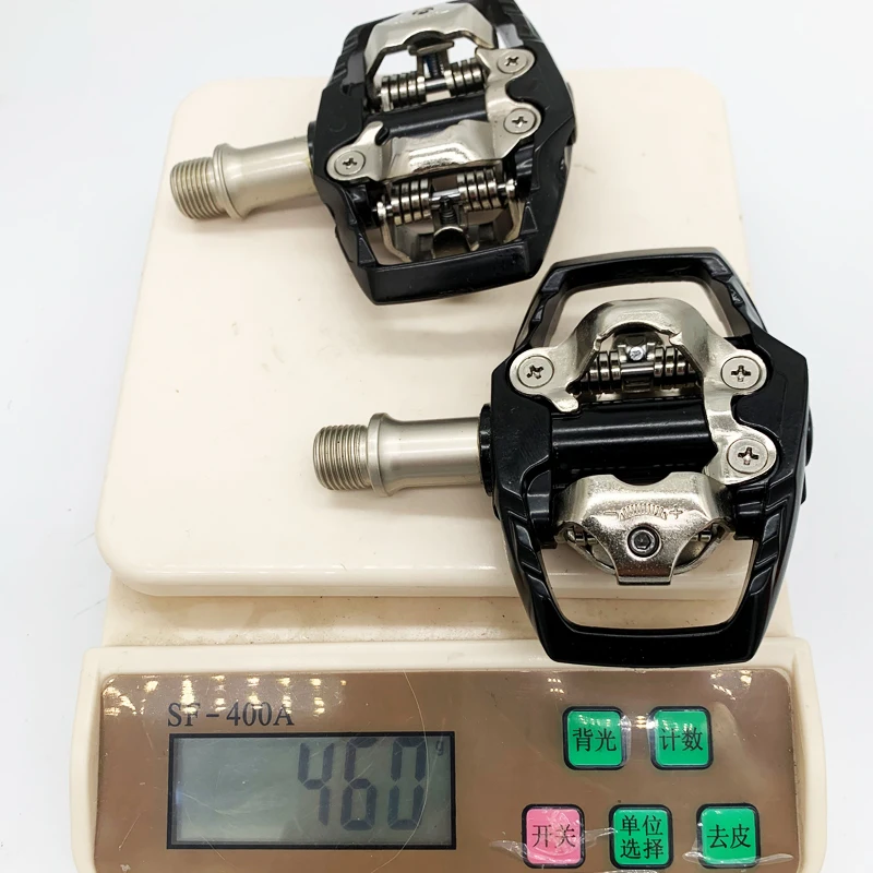 Taozik TPL08 SPD Aluminum Alloy Bearings DU SHINOMA Self Lock Self-locking Mountain Bike Pedal with Cleat