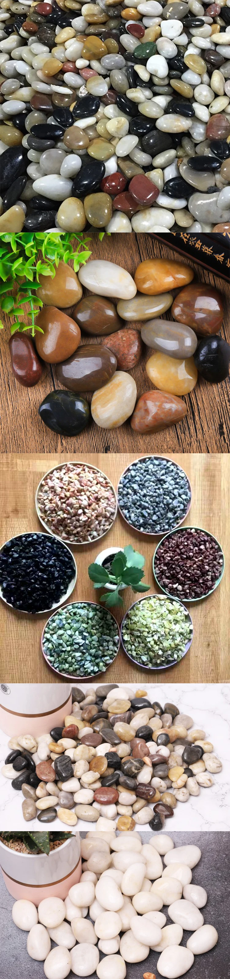 pebbles for garden stone