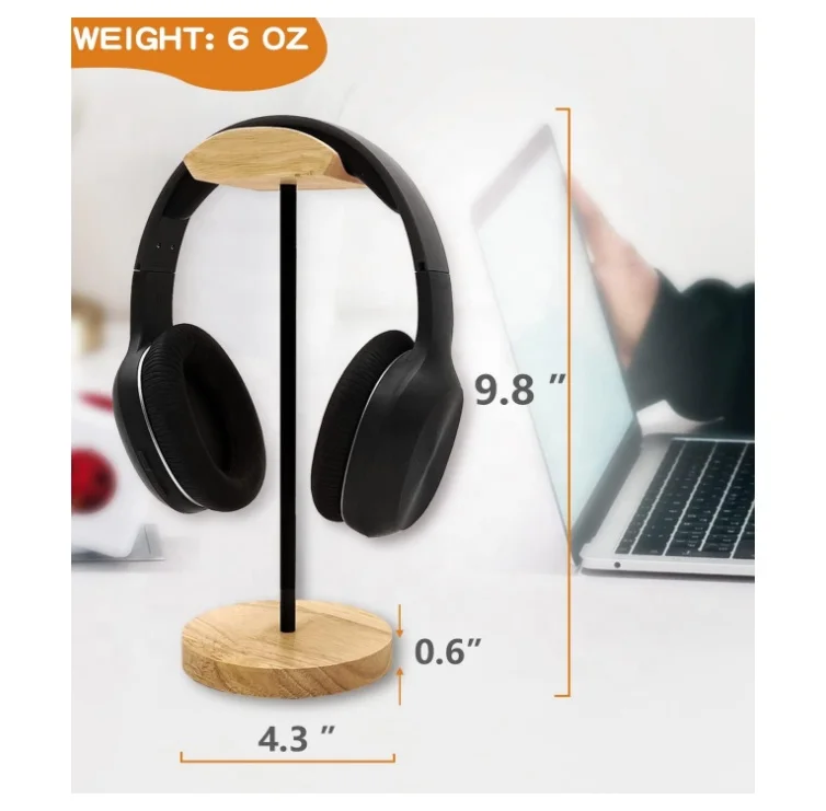 Headset Hanger Mount Hook Gaming Holder Desktop Earphone Stand for All Headsets Headphone Stand