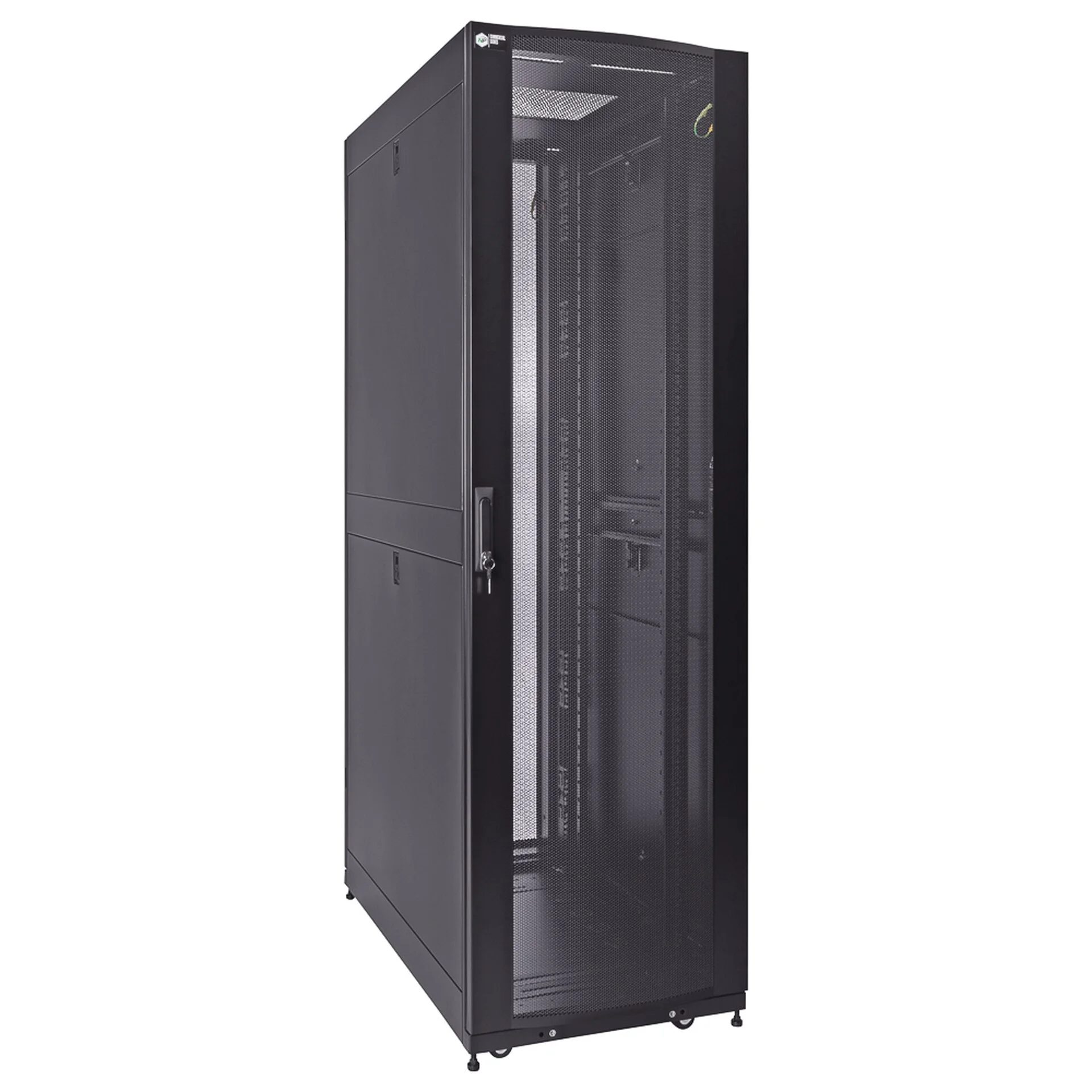 42U  Server Rack SPCC Cold Rolled Steel standing open rack for networking