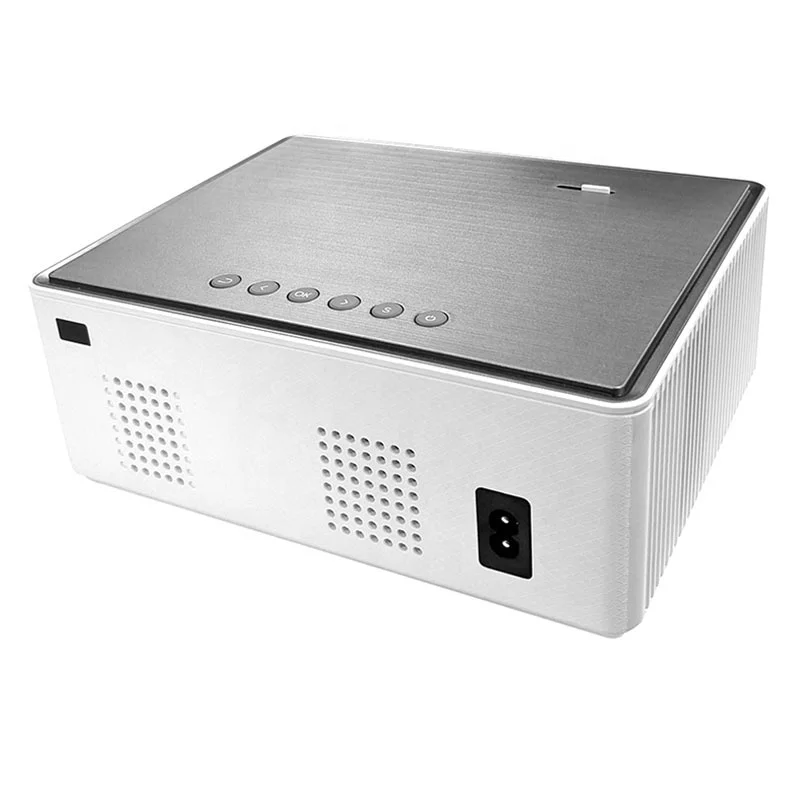 Phone Portable Projector Home Theater Smart Mini Movie Led  Projector 4K Support 300 ANSI Lumens Outdoor Projector