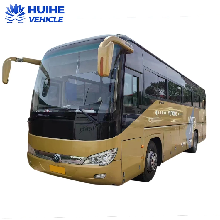 6109 Подержанный автобус Yutong 57 мест дизельный использованный с ручным приводом левый