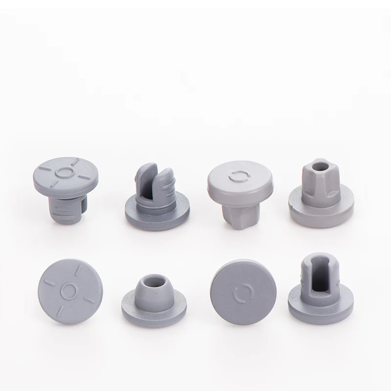 GL Rubber Stopper Closures for Injection Vials Standard Size 13mm 13-A 13-D1 Butyl Rubber Stoppers