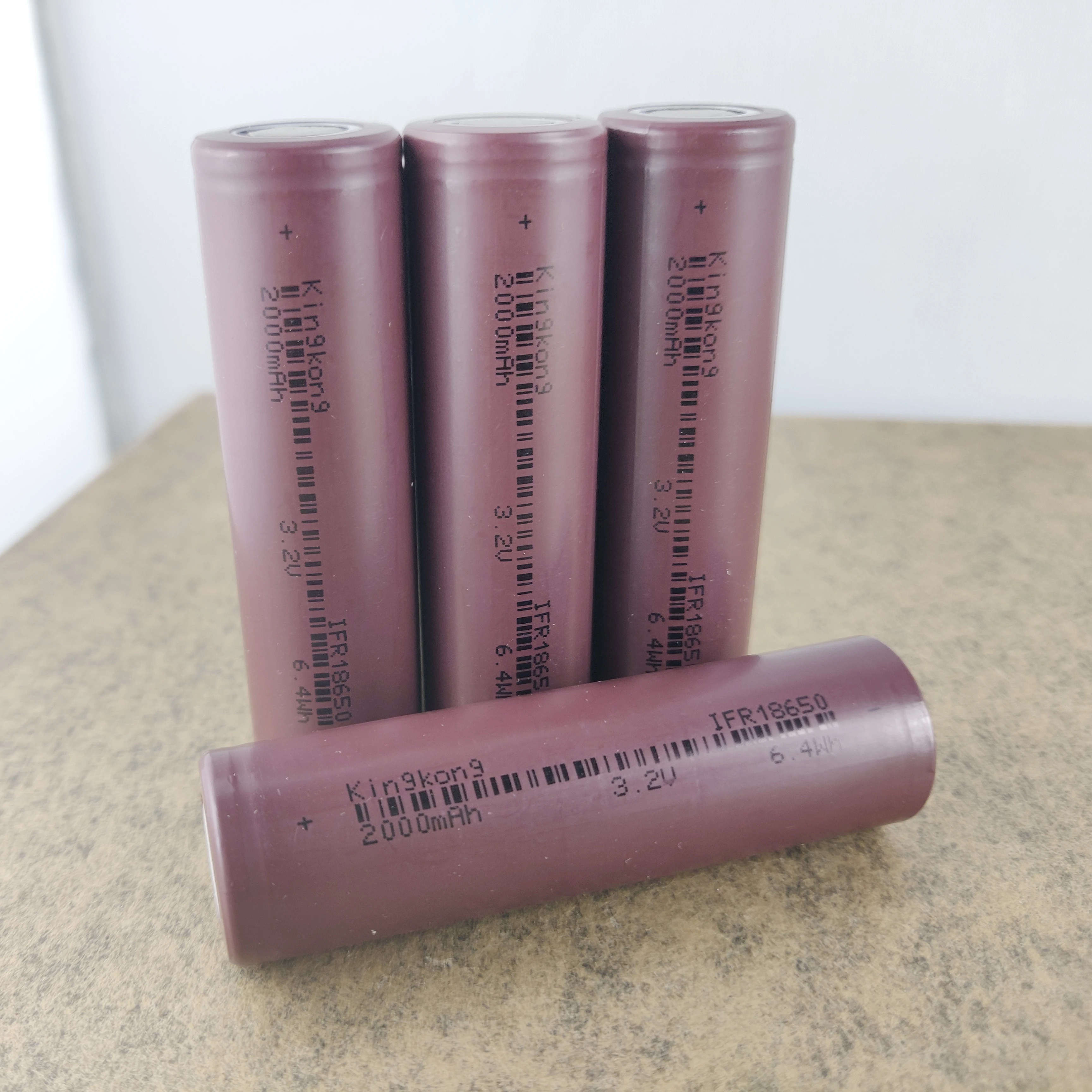 Kingkong IFR18650 2000mAh IFR 32650 32700 6000mAh 3.2V Cylindrical Lithium-ion LiFePO4 lithium battery cell
