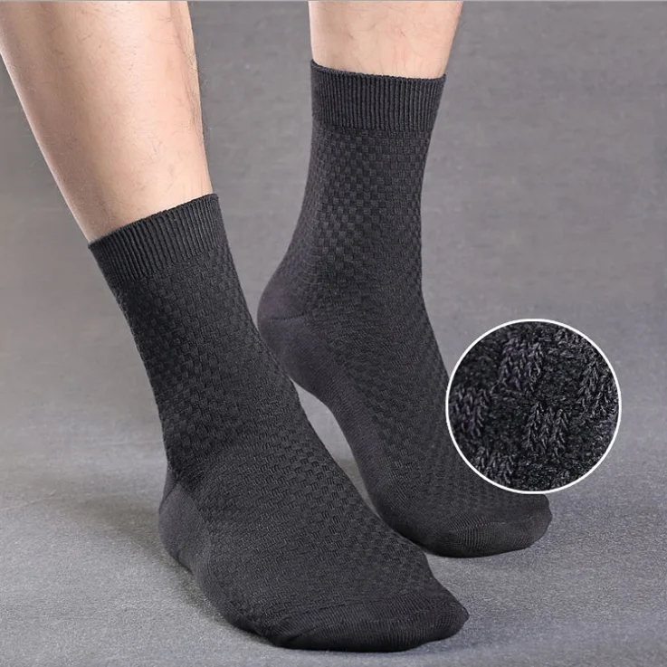 Hotsale 100% bamboo fiber diabetic socks for men