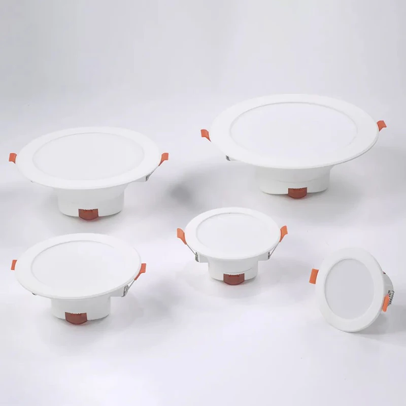 Ultra slim cool&warm cutout 240mm 10 inch diameter 270mm led ceiling downlight black 40w recessed downlight with driver