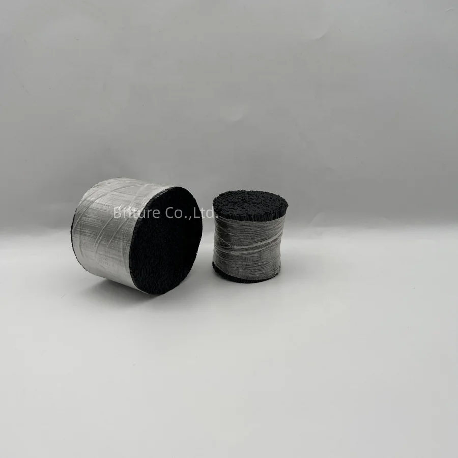 Black Polypropylene Fiber PP Fibre Embossed Macro-Synthetic Reinforced Concrete High Performance Construction Material