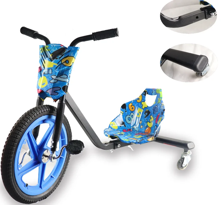 Factory Direct Sale  Drifting Trike For Kids  Drifting Trike With 360 Shiny Wheel For Children