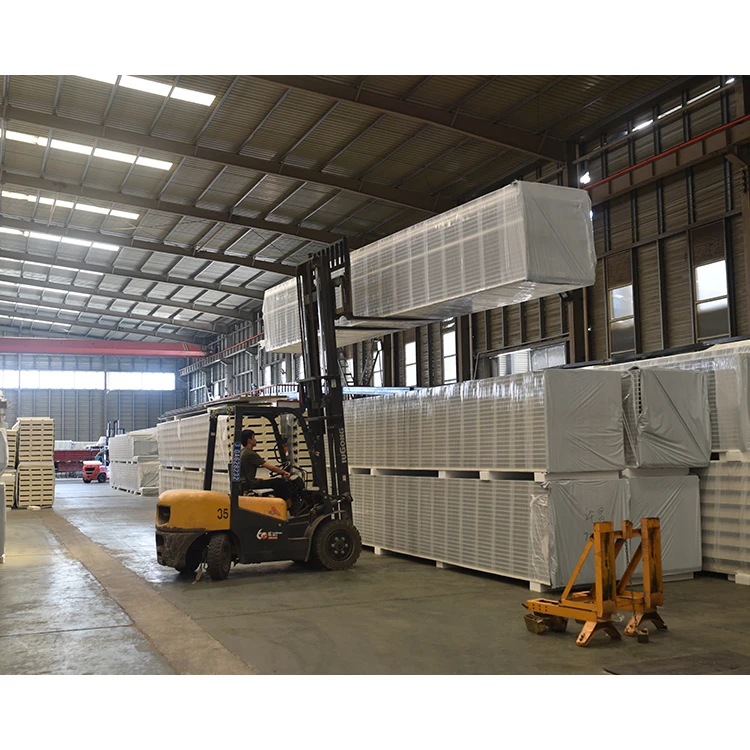 China supplier thermal insulation and sound absorption mineral rock wool sandwich panels roof panel and wall panel