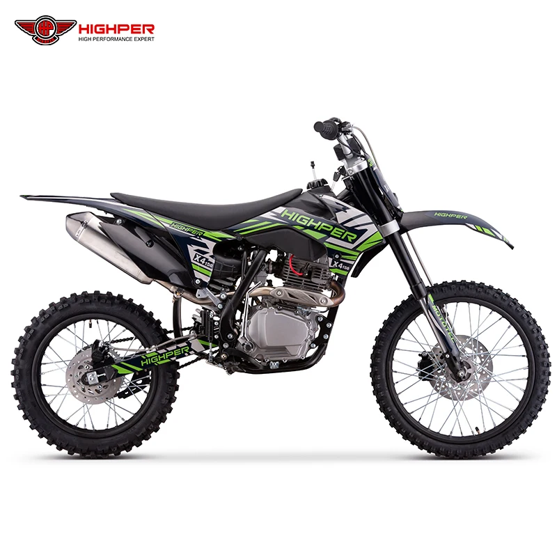 Highper CE Approved Motorbike 150cc 250cc 19/16 Wheels Adults Gasoline Racing Dirt Bike