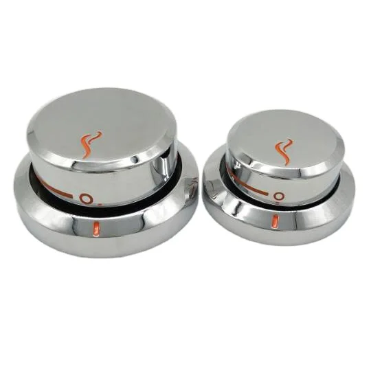 Custom Precision Aluminum Alloy Bottom For Oven Switch Knob Inserts