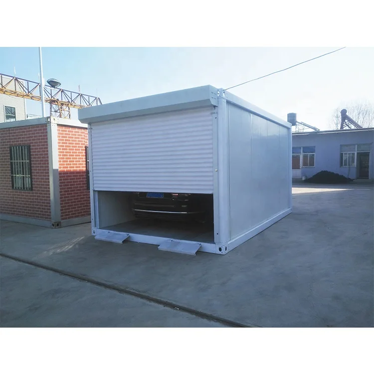 Custom portable container house building garage for car packing