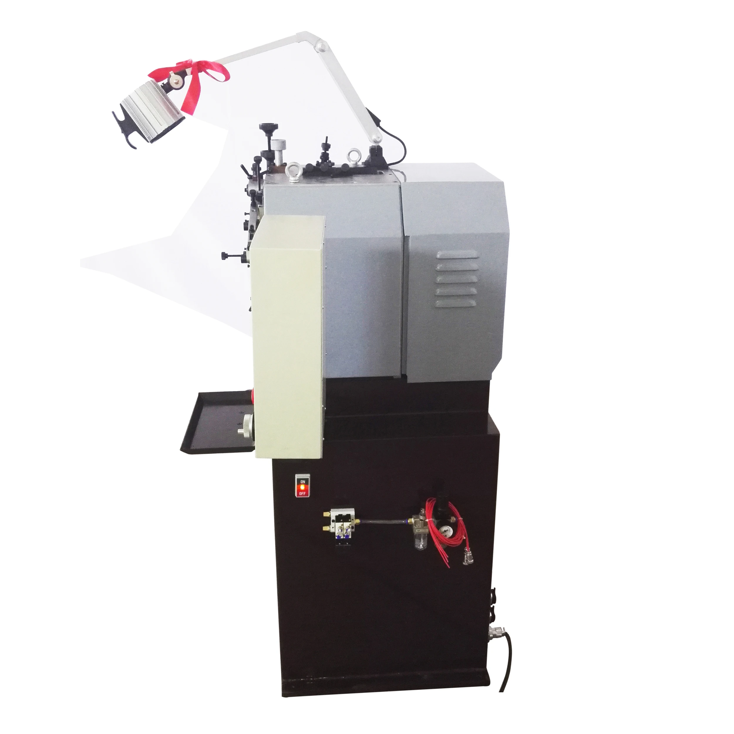 2 Axis 1 mm Precise Spring Coiling Machine For stainless steel 0.7mm into cable guide sleeve spring