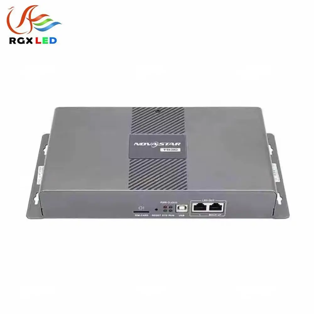 Remote cloud data transmission LED multimedia video control system player box Novastar Taurus TB30
