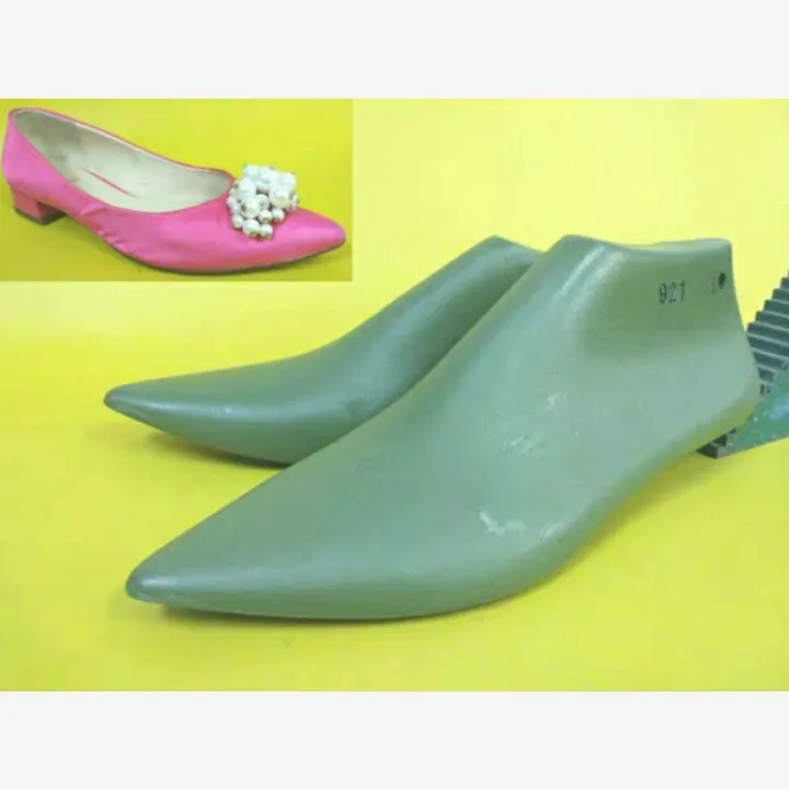 ladies 2cm heel pointed toe plastic shoe lasts