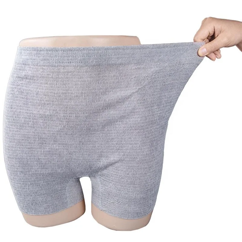 Manufacturer provides postpartum maternity underwear disposable friderma maternity panties nonwoven stretchy fabric