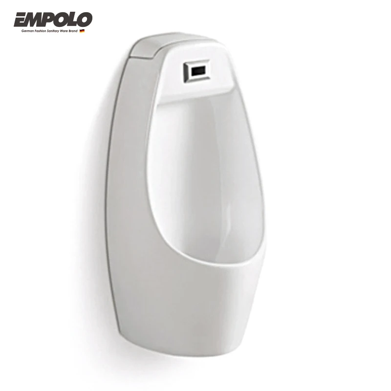 Empolo Hotel bathroom sensor ceramic pequea casa urinals wall mounted modern trap bathroom urinalfloating toilet sensor embutido
