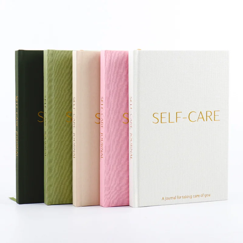 JX19 Luxury Gift for Her My Daily Self-Care Wellness 2023 Custom Daily Gratitude Affirmations Positive Journal Planners Notebook