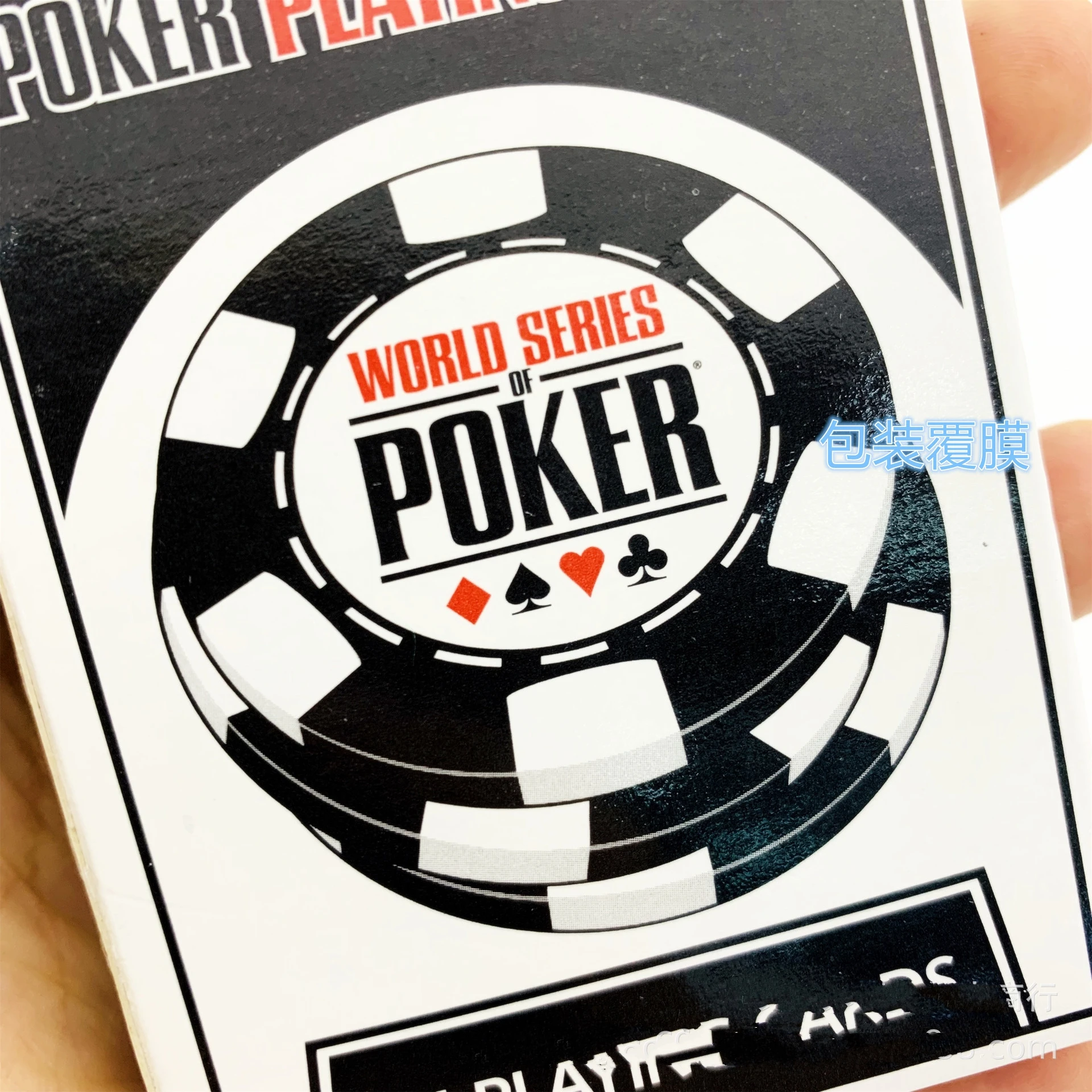 Poker chip Texas plastic poker wholesale custom 30 silk brand new material wide card four corners code card surface