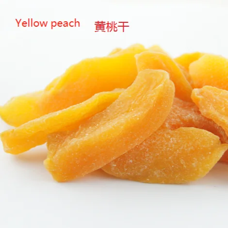 dehydrated fruit yellow peach slice
