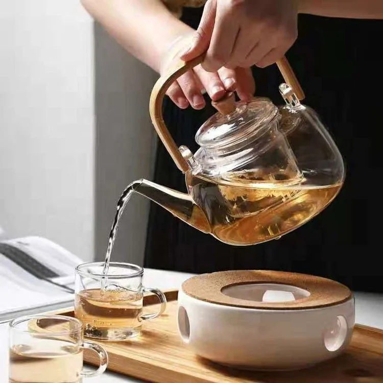 
New Style Teapots Modern Glass Tea Infusion Personalized Tea Pots 