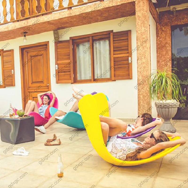 Hot Sale Tanning Pool Lounger Floating Platforms Portable Swimming Floats Chair On Water Leisure Sun Lounger
