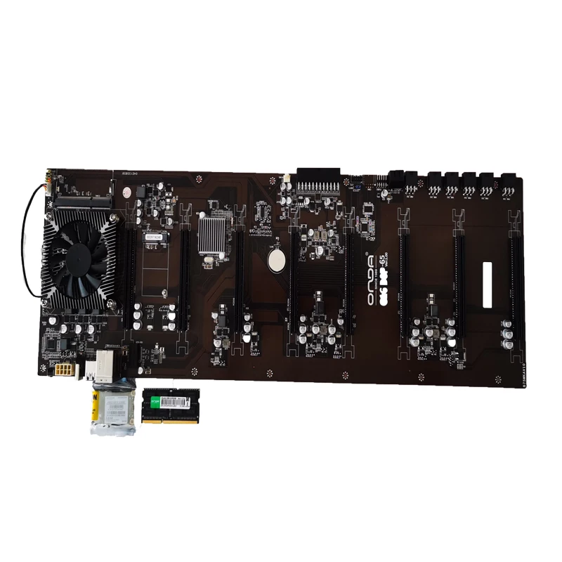 Onda AMD AK2980 G16 D8P 65MM D6P 70MM Motherboard B250 8GPU 6GPU 12 GPU 55MM slots Cards CPU 847 847pro 857 857s  Mainboard