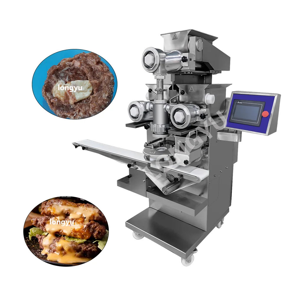 Automatic SV-208 Cheese Beef Pie Making Machine Meat Meatball Encrusting