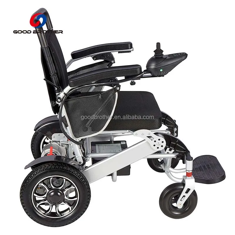 New Design Adjustable Foldable Zinger Used Spare Parts Magnet Brake Electric Wheelchair For The Disabled