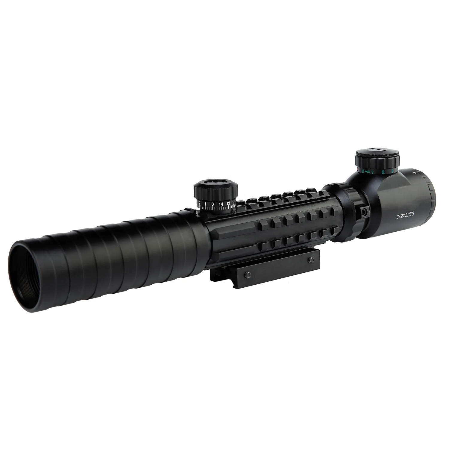 Xinland Optical C3-9X32EG Dual Illuminated Hunting Scopes Red Green Illumination Fit for 20mm