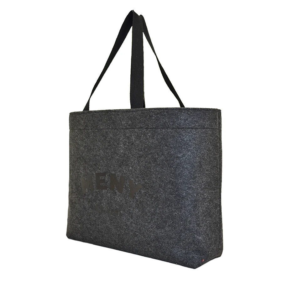 GRS certificated RPET felt big shopper Tote Bag Shopping Bag