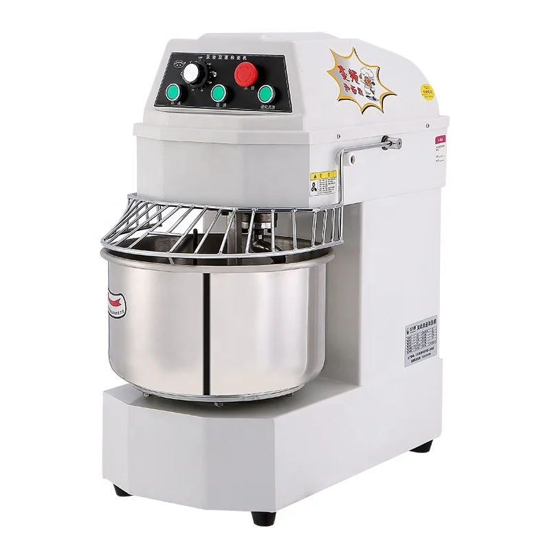 30L 40L 60L 80L 120L Electric Bakery Catering Spiral Flour Bread Dough Ball Making Mixing Blending Blender Kneader Maker Machine