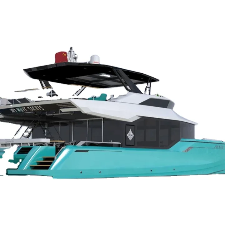 Катамаран 55ft роскошная яхта Китай катамаран из стекловолокна