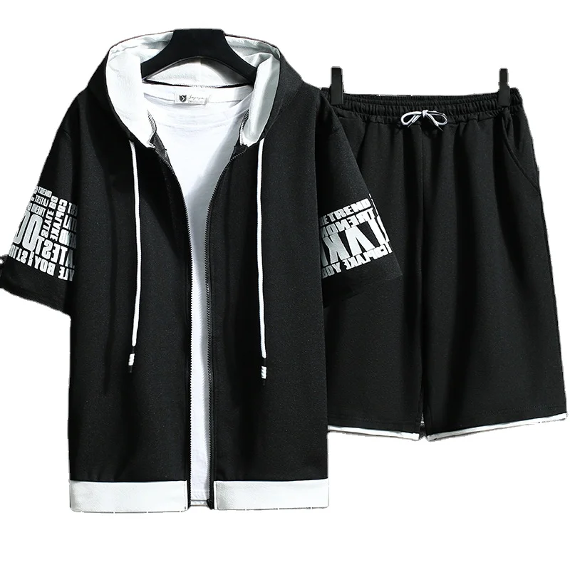 Wholesale China Factory Cheapest Prices Men Joker Hoodies Stacked Sweatpants And Hoodie Set