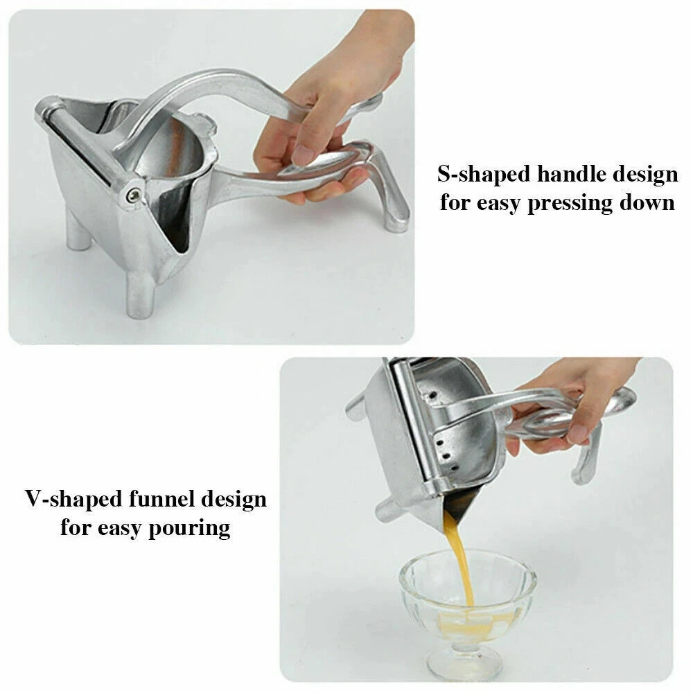 Kitchen Tool Fruit Juicer Plastic Lime Press Lemon Orange Squeezer Manual Citrus Aluminum Alloy Hand Pressure Juicer