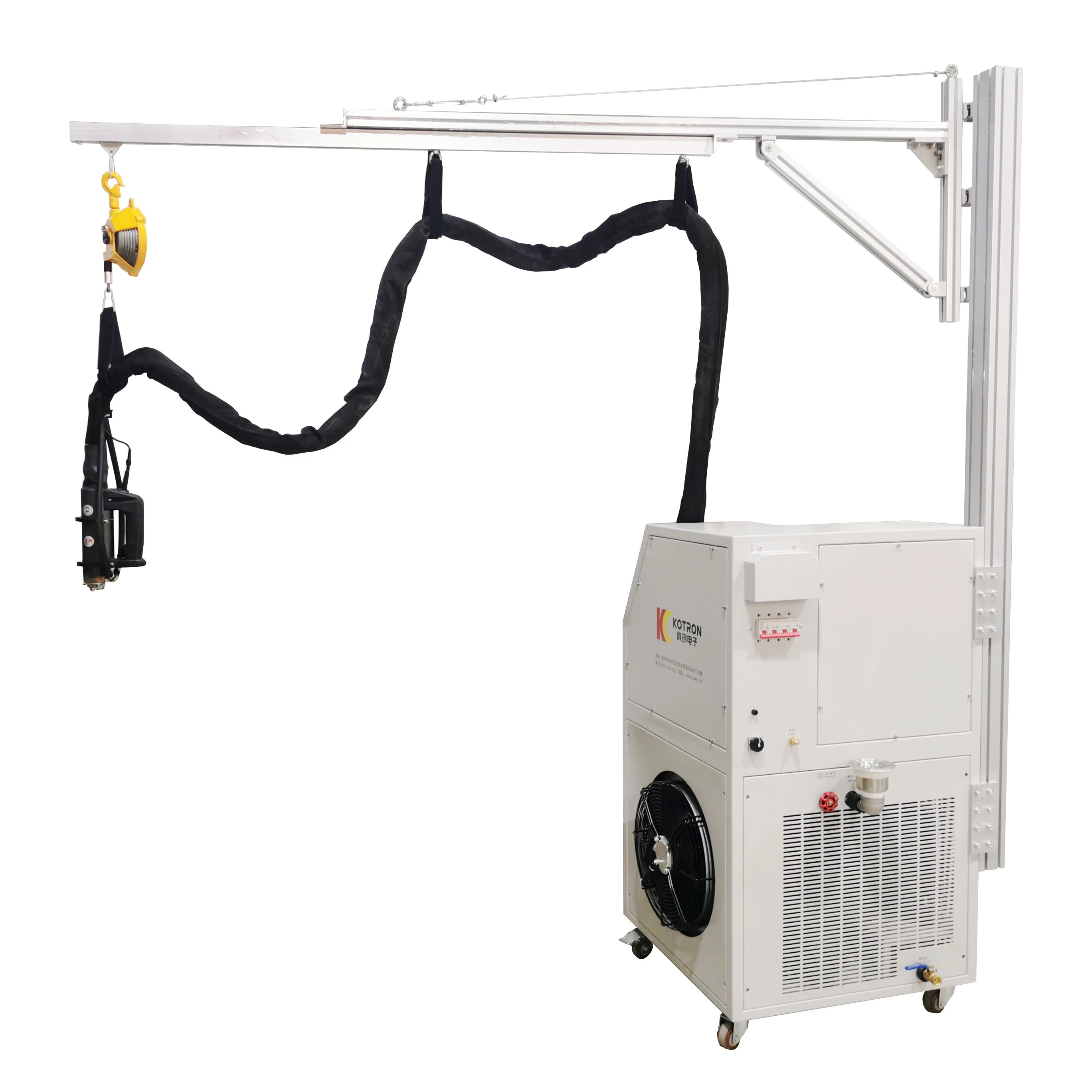 Customer logo high frequency Portable induction Braze Welding forging heating Machine 30KW for sale