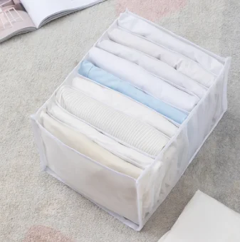 Moder Drawer type nylon storage box household wardrobe shoe box transparent clothing socks acrylic storage drawer sorting box