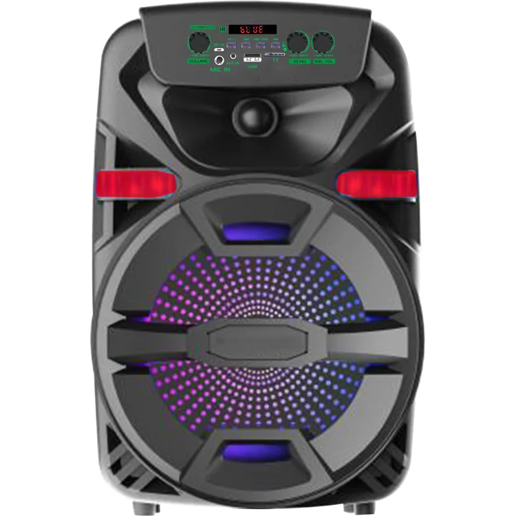 trolly speaker Hot Sale Professional ZQS12105 Wired Microphone 12Inches Wireless Portable Outdoor Party Speaker Boxes Sports