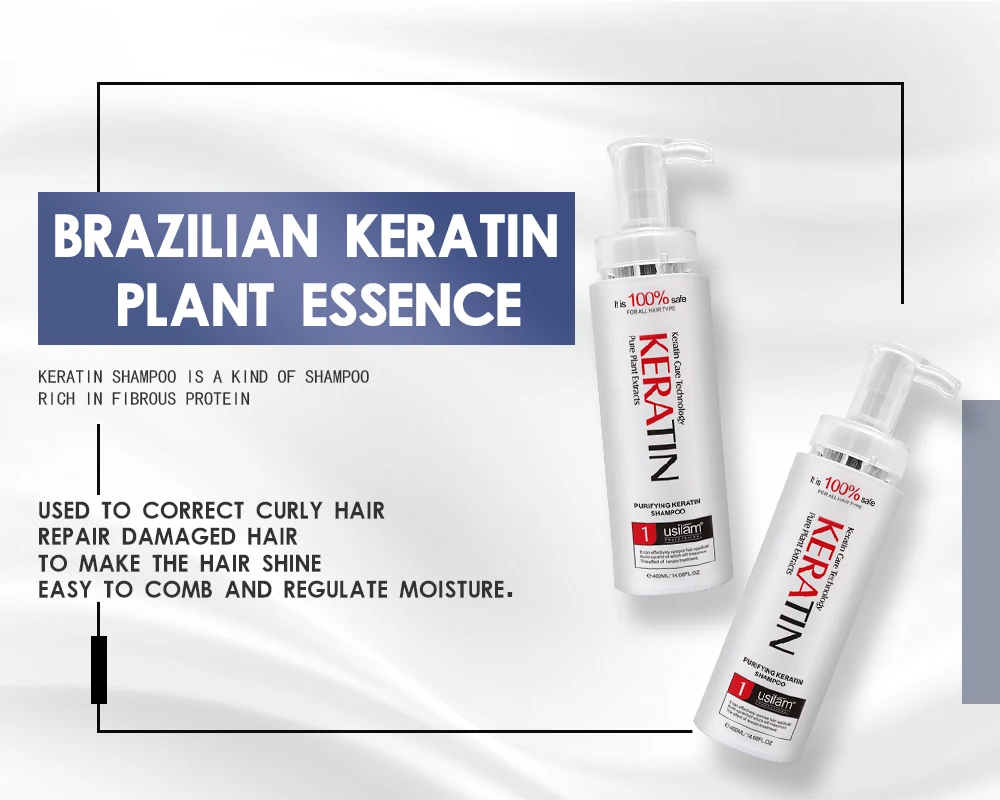 oem professional salon use top quality Brazil Keratin  hair pre-treatment treatment shampoo