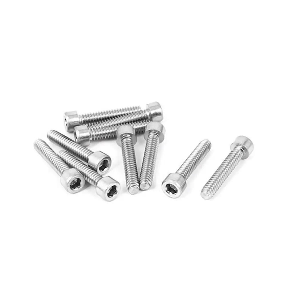 Cylinder high strength flat head titanium manufacturers 6mm stainless steel hex socket allen bolts