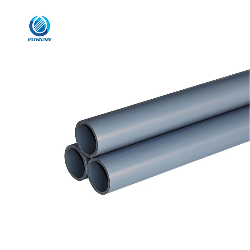 Wholesale ASTM F441 Schedule 80 CPVC Pipes,SCH80 Standard For Hot Water Supply White OEM Customized