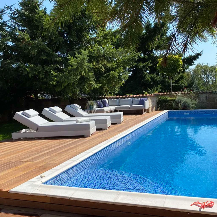 Couture Jardin Sky уличная мебель шезлонги подушка шезлонг Регулируемый деревянный