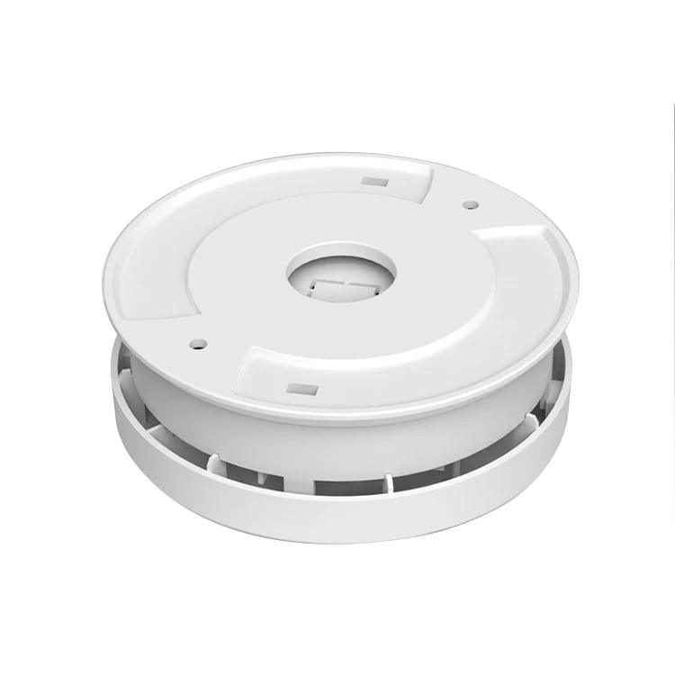 Manufacture TUV NF KRIWAN LPCB BOSEC  approval years DC 9V battery operated ABS photoelectric fire smoke alarm device