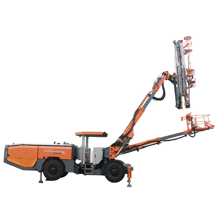 Гусеничная буровая установка ZEGA UJ21M подземный туннель анкерное отверстие гигантская для взрывных работ