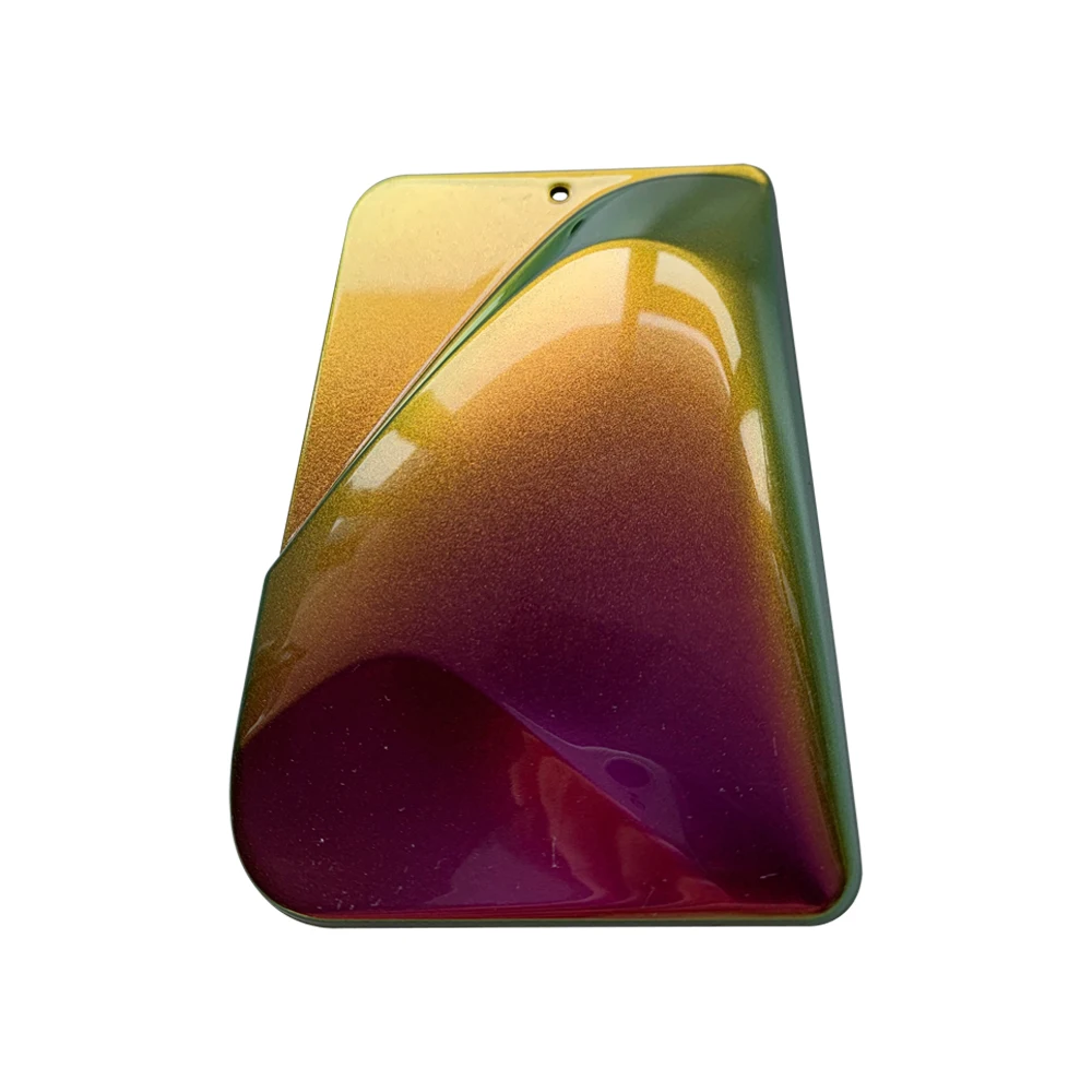 Purple TO GREEN optically variable pigments/supper chameleon/color shift for screen ink/automotive paint