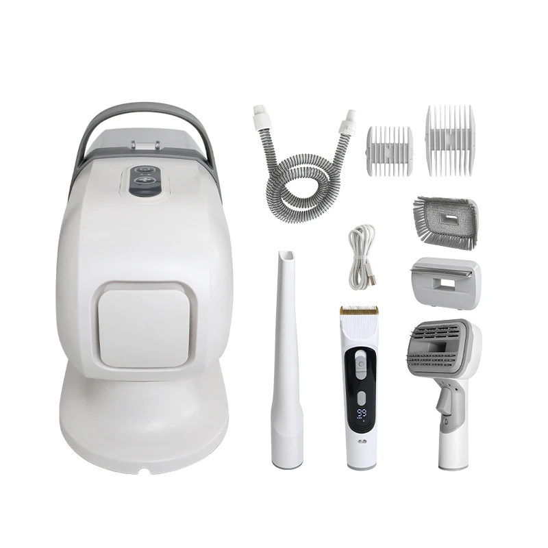 MRY Manufacture Electric Pet Hair Shaver Set Dog Hair Remover Machine Pet Trimmer Brush Cat Grooming Vacuum Cleaner Kit for Pet