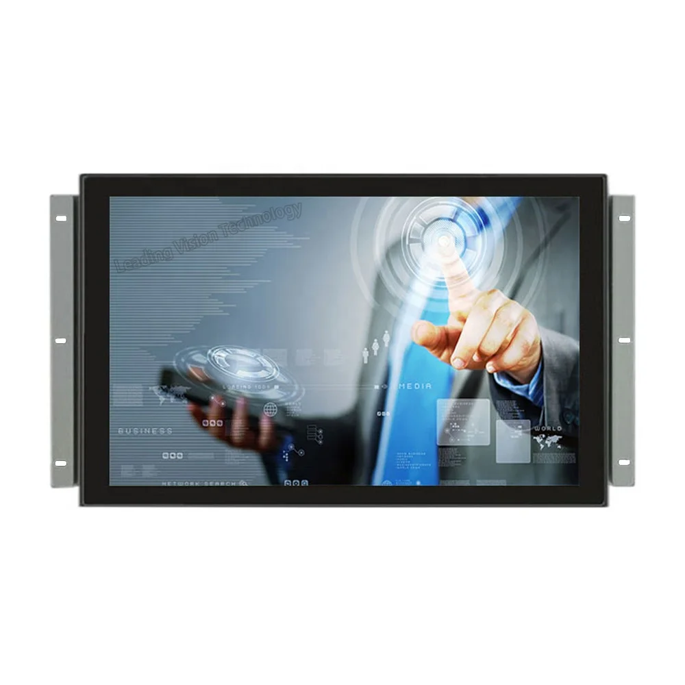 27 inch monitor 27 inch touch screen monitors industrial outdoor high brightness capacitive touchscreen monitor