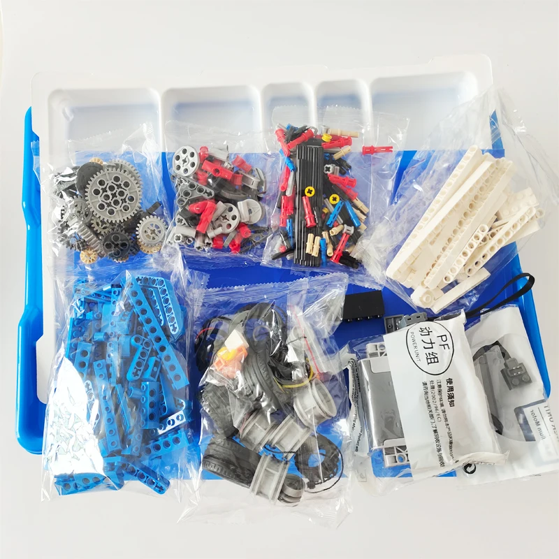 9686 High-Tech Parts Multi Technology MOC Parts Educational School Students Learning Building Blocks Power Function Set