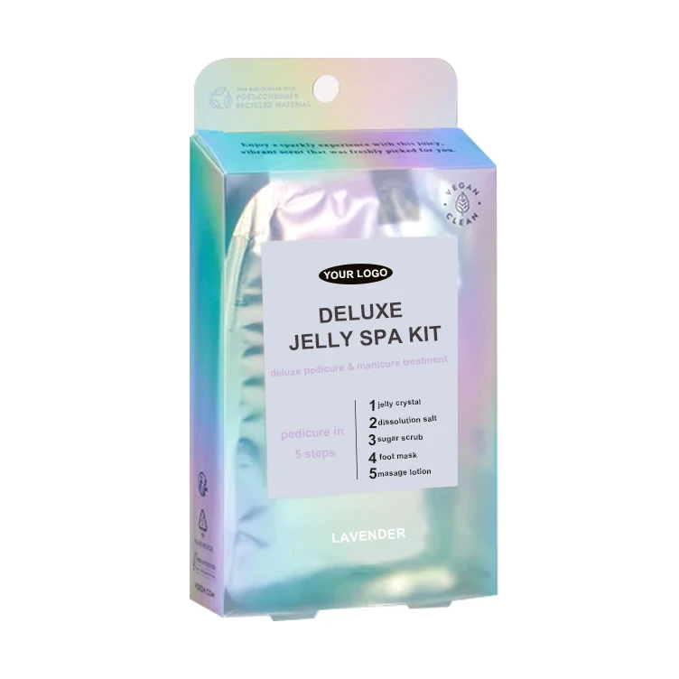 Free Sample OEM Kit De Manicura Manicure Pedicure Set 5 in 1 Deluxe Spa Pedicure Kit Set for Salon