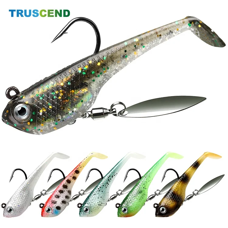 Megabass Truscend bass pikes slow pitch jigs trolling worm ajing crappie jig fishing lures tackle gear for sea fishing